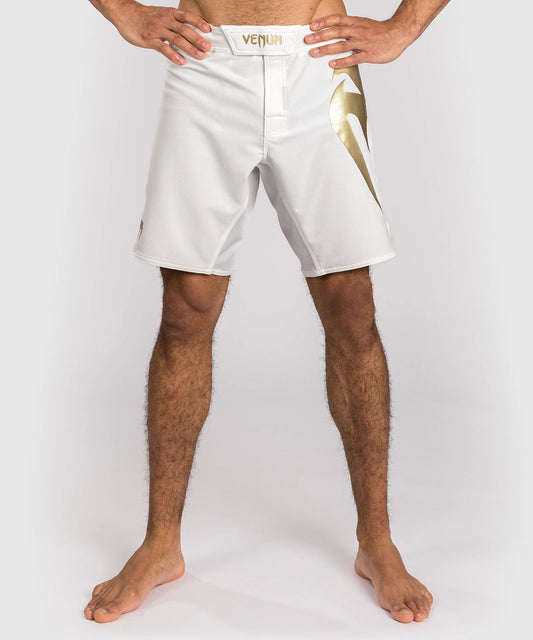 VENUM Light 5.0 Fight Shorts - White/Gold