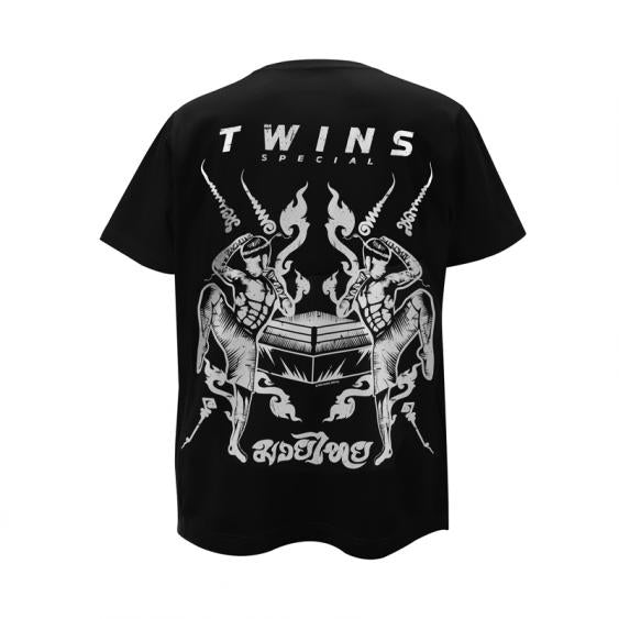 Twins Special Muaythai T-SHIRTS-05 (BLACK)