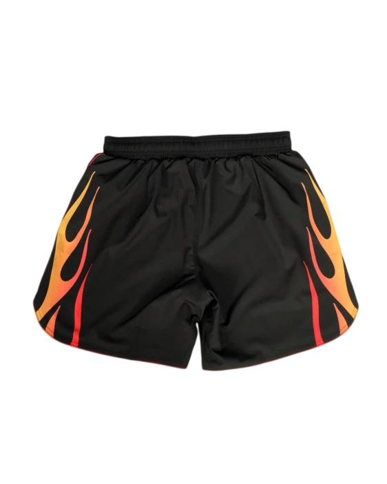SCRAMBLE 1998 Fire Shorts – Black