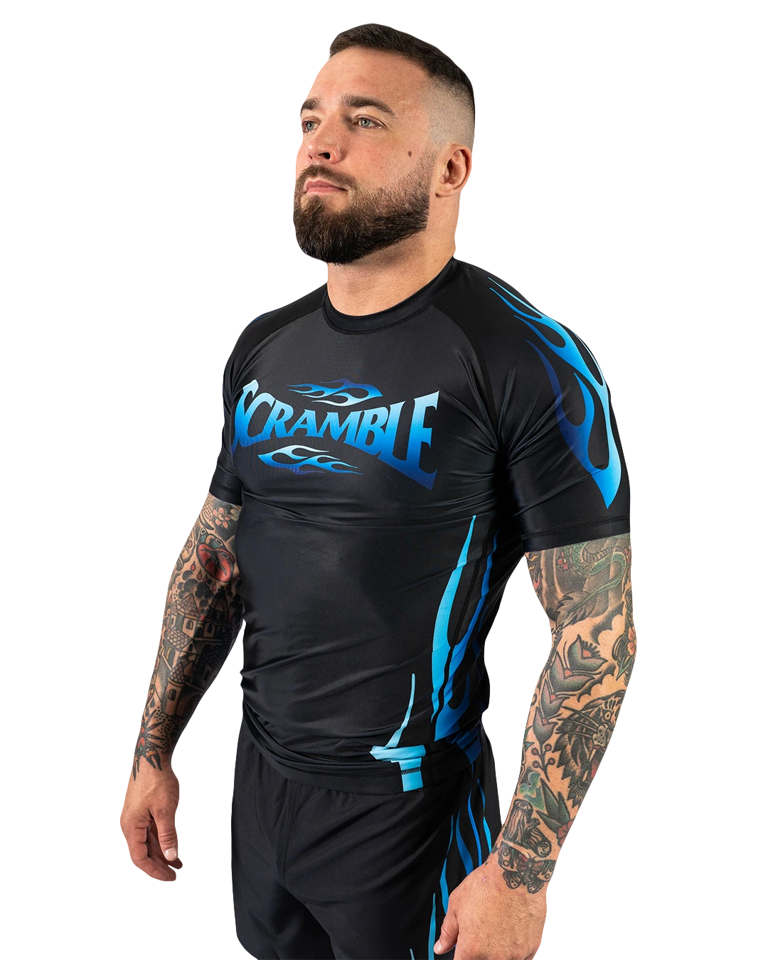 SCRAMBLE 1998 Ice Rashguard – Black