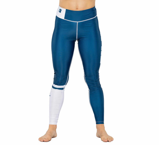FUJI Script Womens Grappling Spats Blue