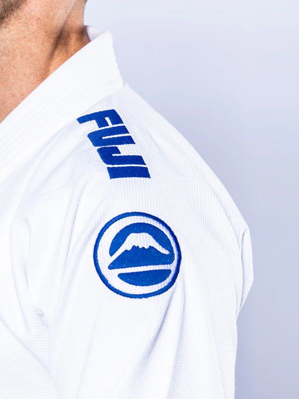 FUJI Baseline 2.0 Slim Fit BJJ Gi White Navy