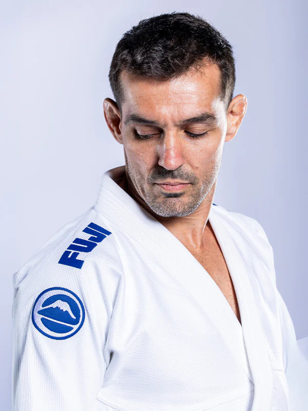 FUJI Baseline 2.0 Slim Fit BJJ Gi White Navy