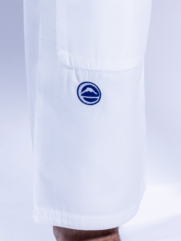 FUJI Baseline 2.0 Slim Fit BJJ Gi White Navy