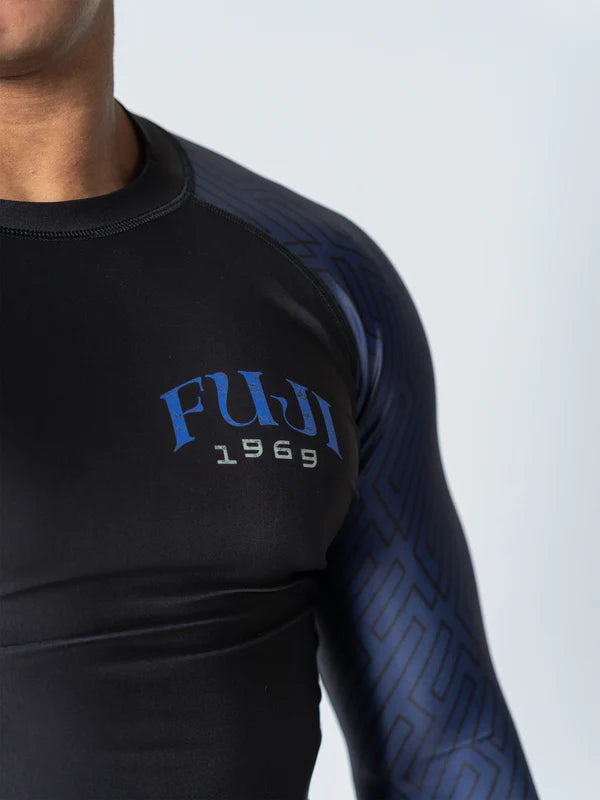FUJI Oni Samurai Flex Lite Rashguard Blue