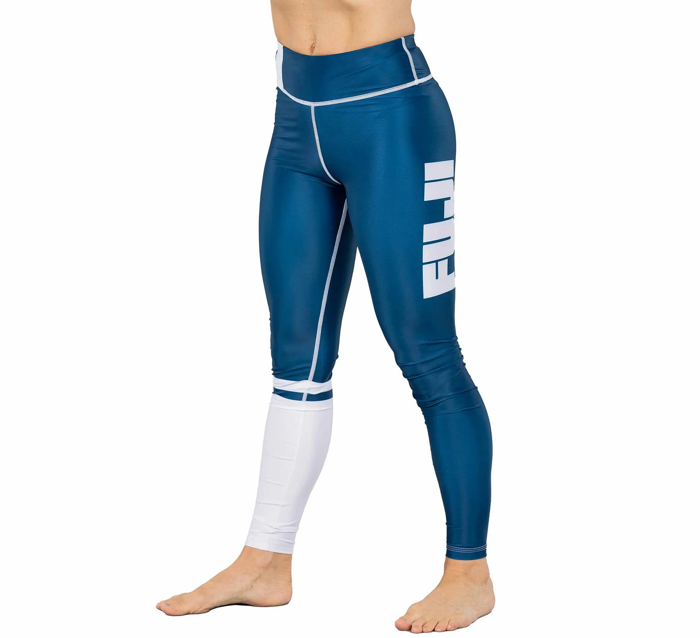 FUJI Script Womens Grappling Spats Blue