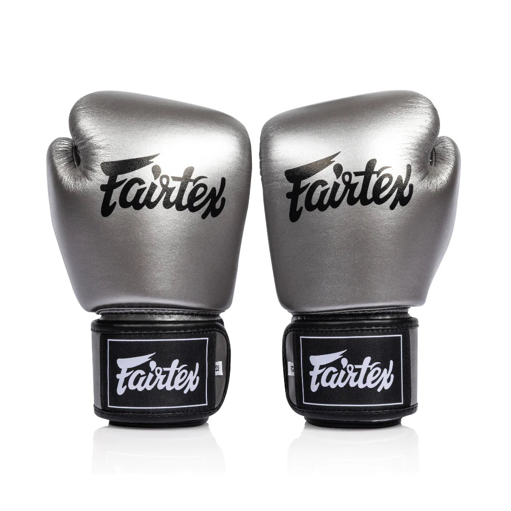 FAIRTEX BGV1C-PLUS Boxing Gloves - Gun Metallic