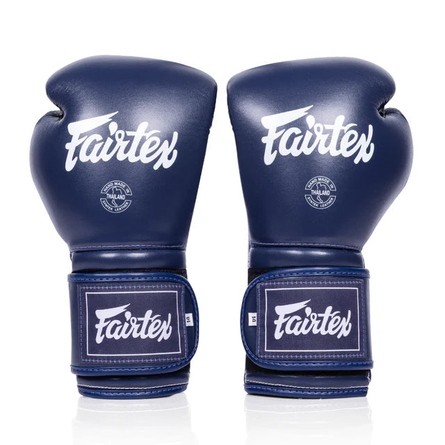 Fairtex BGV9C-Plus Mexican Style Boxing Gloves (NAVY BLUE)