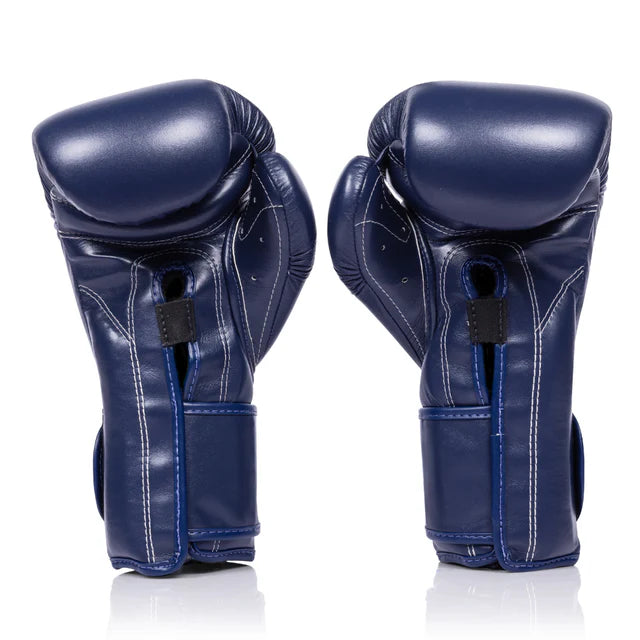 Fairtex BGV9C-Plus Mexican Style Boxing Gloves (NAVY BLUE)