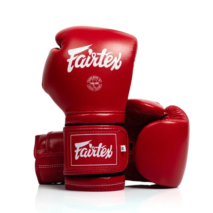 Fairtex BGV9C-Plus Mexican Style Boxing Gloves (RED)