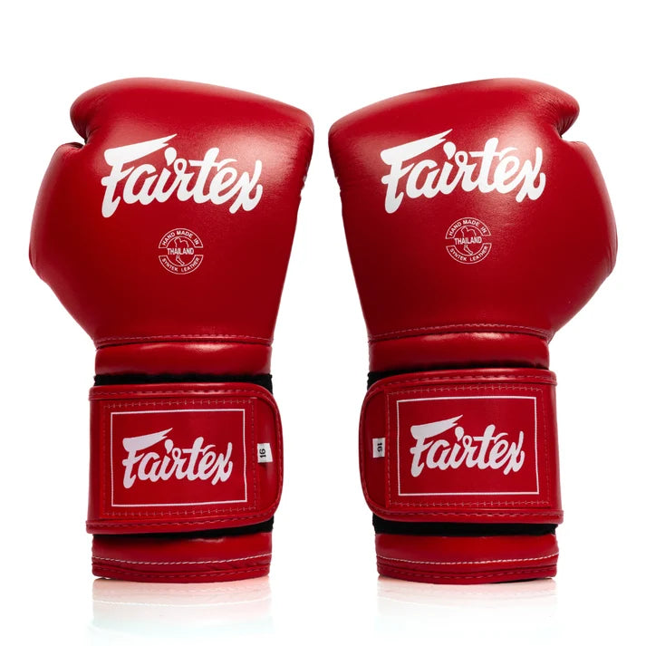 Fairtex BGV9C-Plus Mexican Style Boxing Gloves (RED)