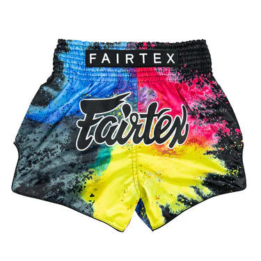 Fairtex Muay Thai Shorts - BS1938 Black Acid Jazz