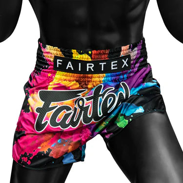 Fairtex Muay Thai Shorts - BS1940 Black Funky Soul