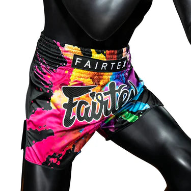 Fairtex Muay Thai Shorts - BS1940 Black Funky Soul