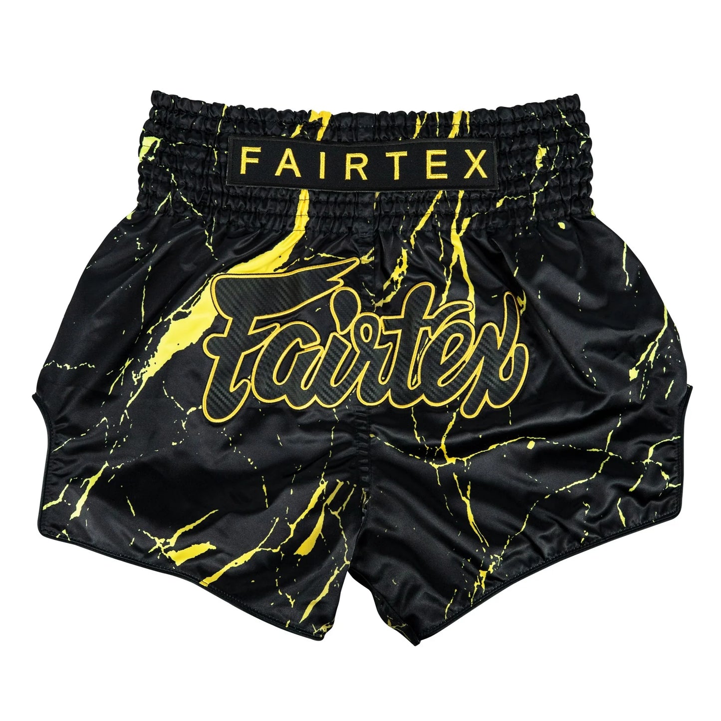 Fairtex Muay Thai Shorts - BS1947 Marble (Black)