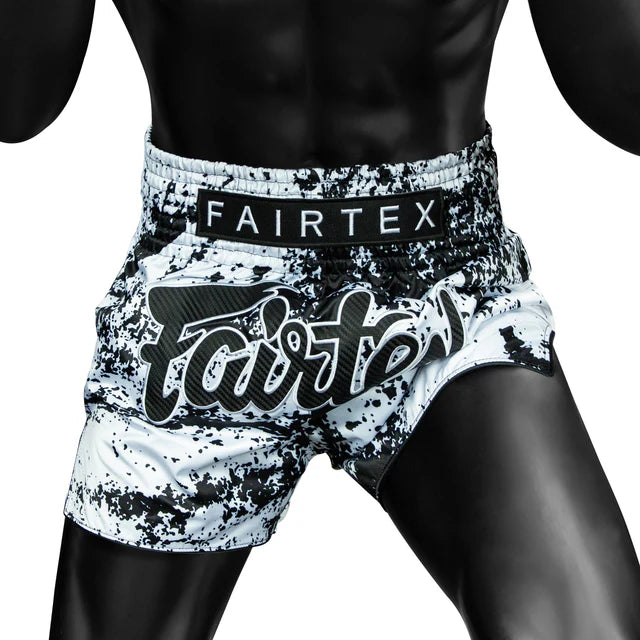 FAIRTEX  Muay Thai Shorts - BS1948 Grunge White