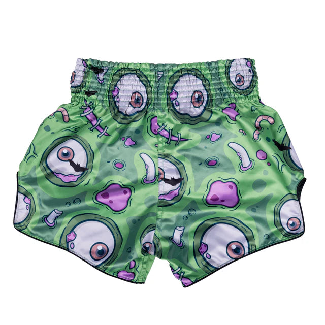 Fairtex Muay Thai Shorts - Soul Reaper (Green)