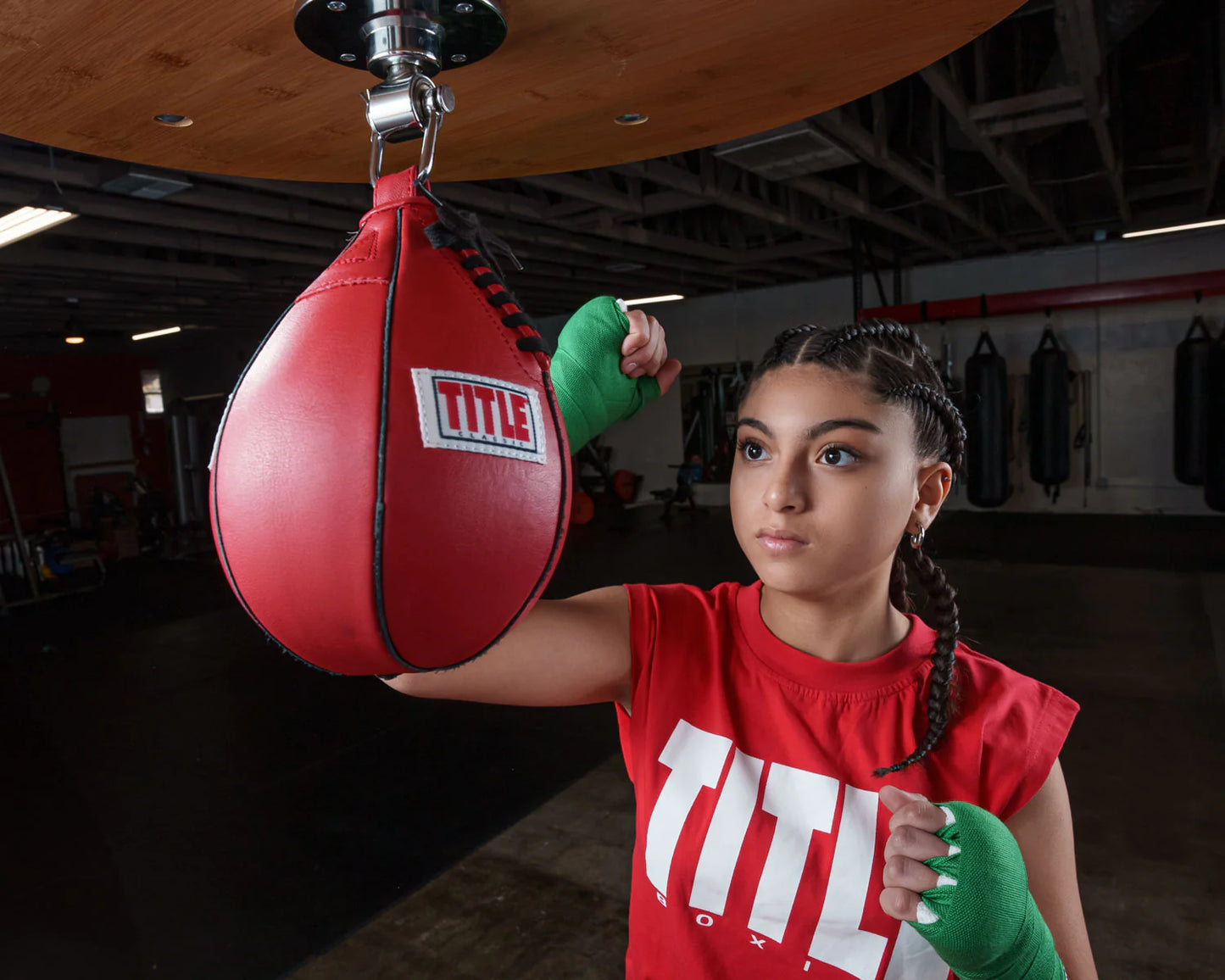 Title speed bag 2024 gloves