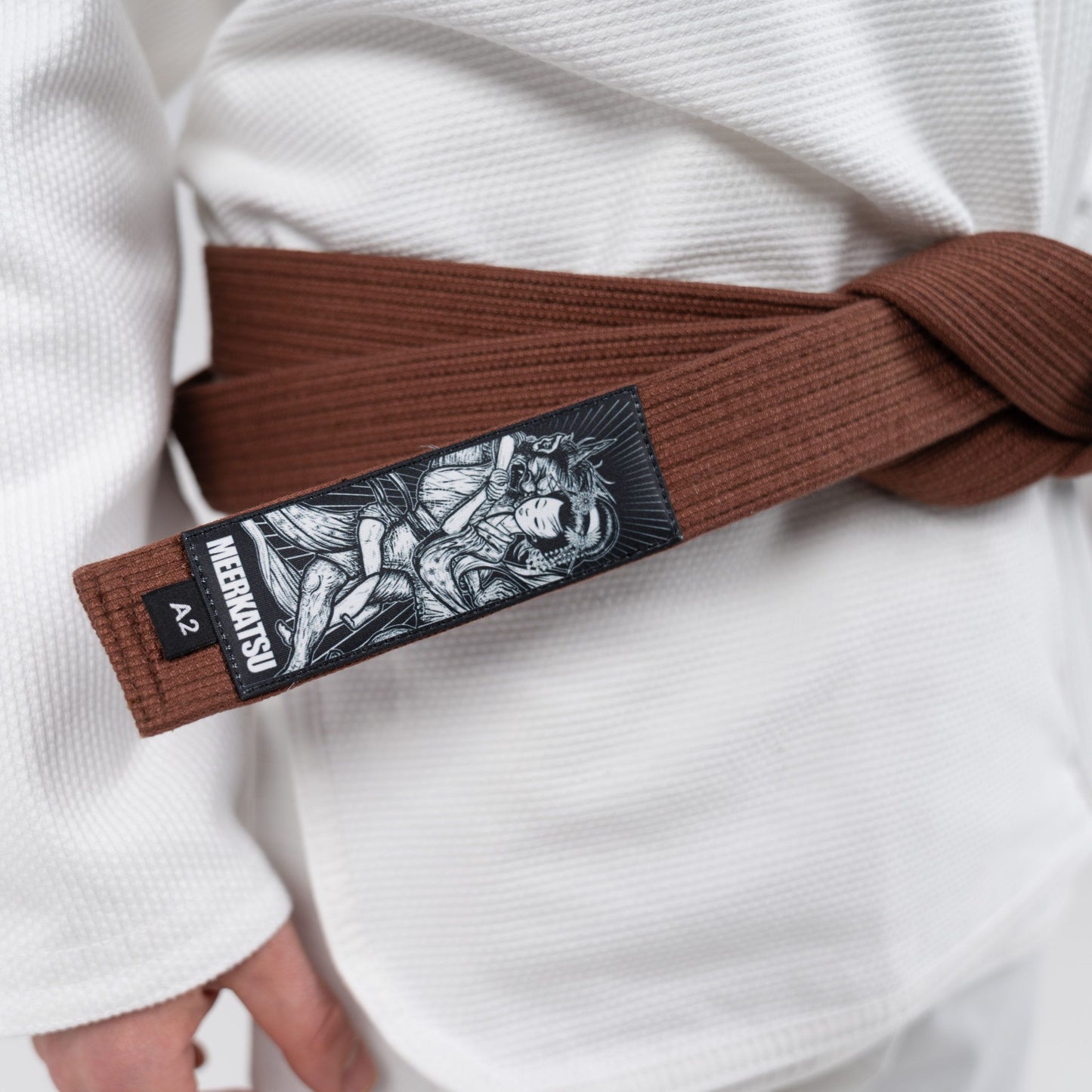 MEERKATSU HEAVENLY OBI V2.0 BJJ BELT– BROWN