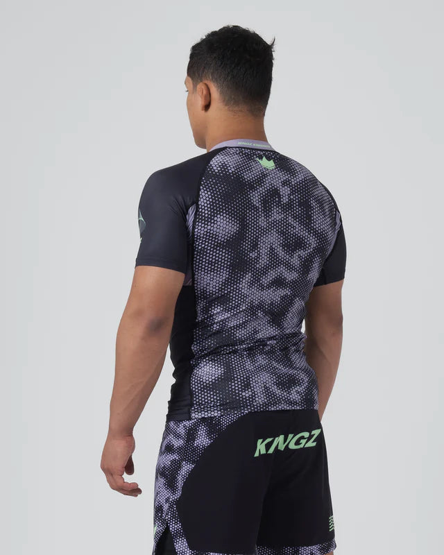 KINGZ Viper Shorts Sleeve Rashguard