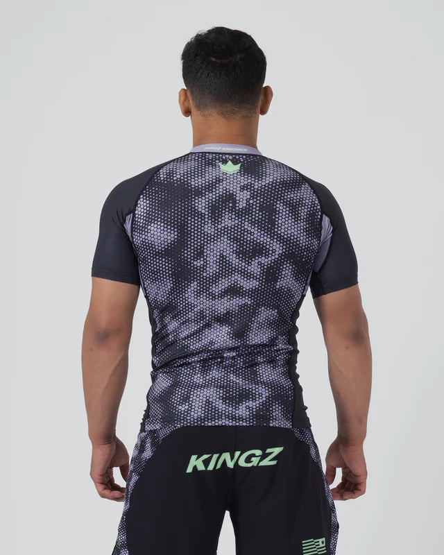 KINGZ Viper Shorts Sleeve Rashguard