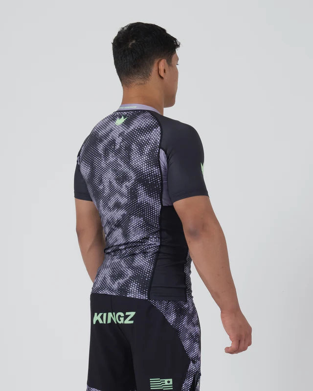KINGZ Viper Shorts Sleeve Rashguard