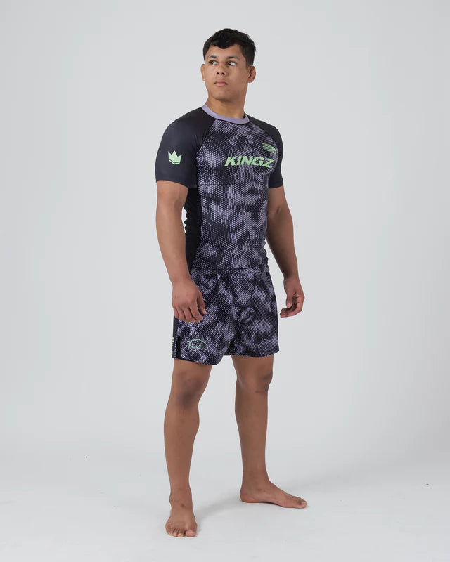 KINGZ Viper Shorts Sleeve Rashguard
