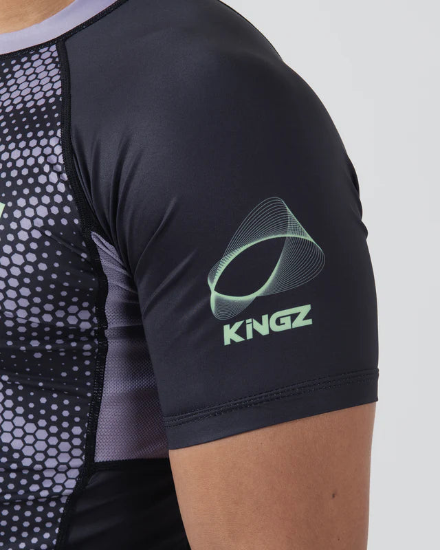 KINGZ Viper Shorts Sleeve Rashguard