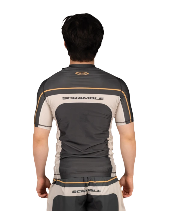 SCRAMBLE Duotone Rashguard BLACK