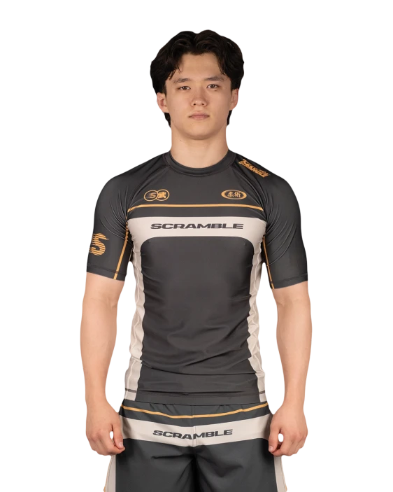 SCRAMBLE Duotone Rashguard BLACK