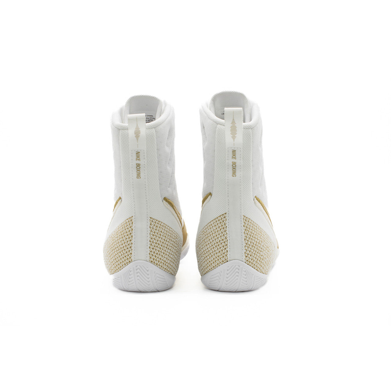 NIKE MACHOMAI 3 Boxing Shoes (White/Gold