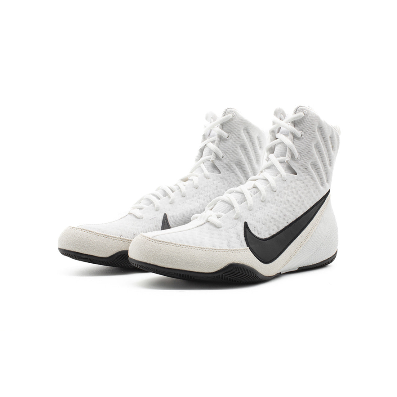 NIKE MACHOMAI 3 Boxing Shoes (White/Black