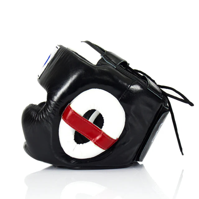 FAIRTEX HG10 Full Coverage Headgear Black/White