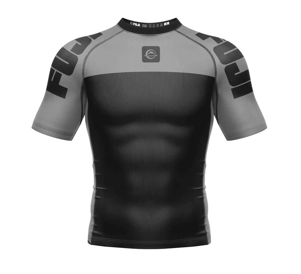 FUJI Kids Competition Ranked Rashguard Grey:
