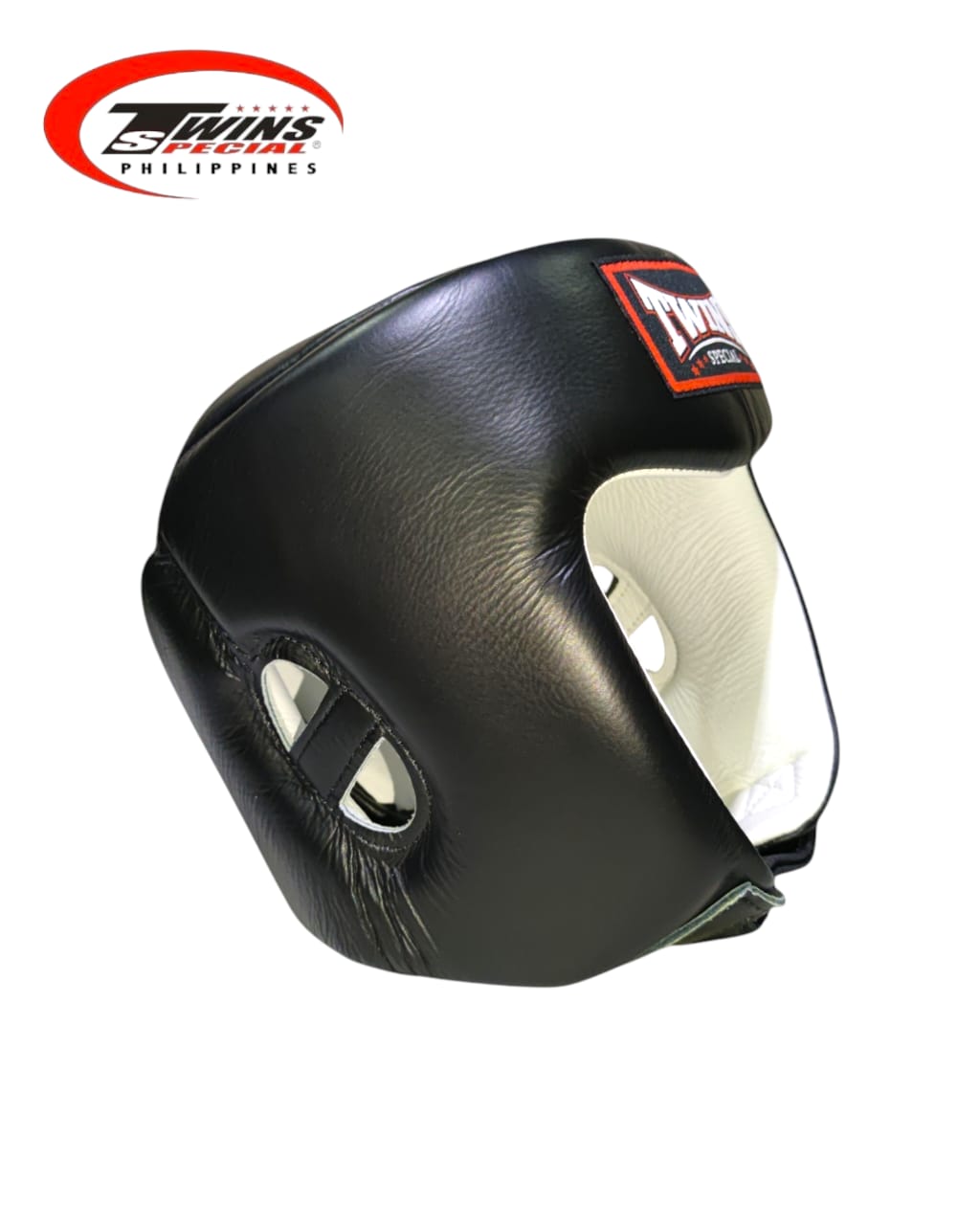 TWINS SPECIAL HGL4 Amateur Open - faced Olympic style Competition Headgear [Black]