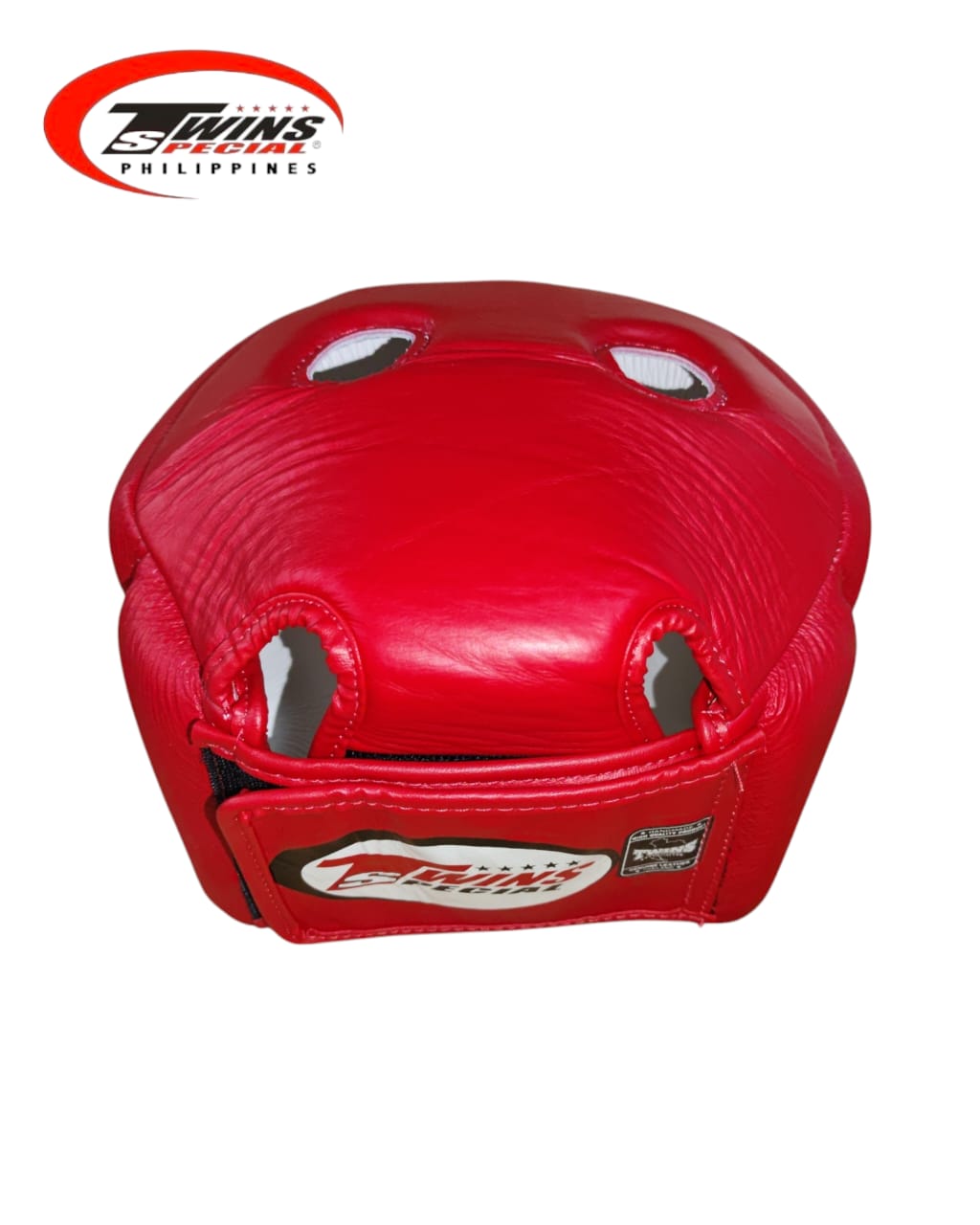 TWINS SPECIAL HGL4 Amateur Open - faced Olympic style Competition Headgear [Red]