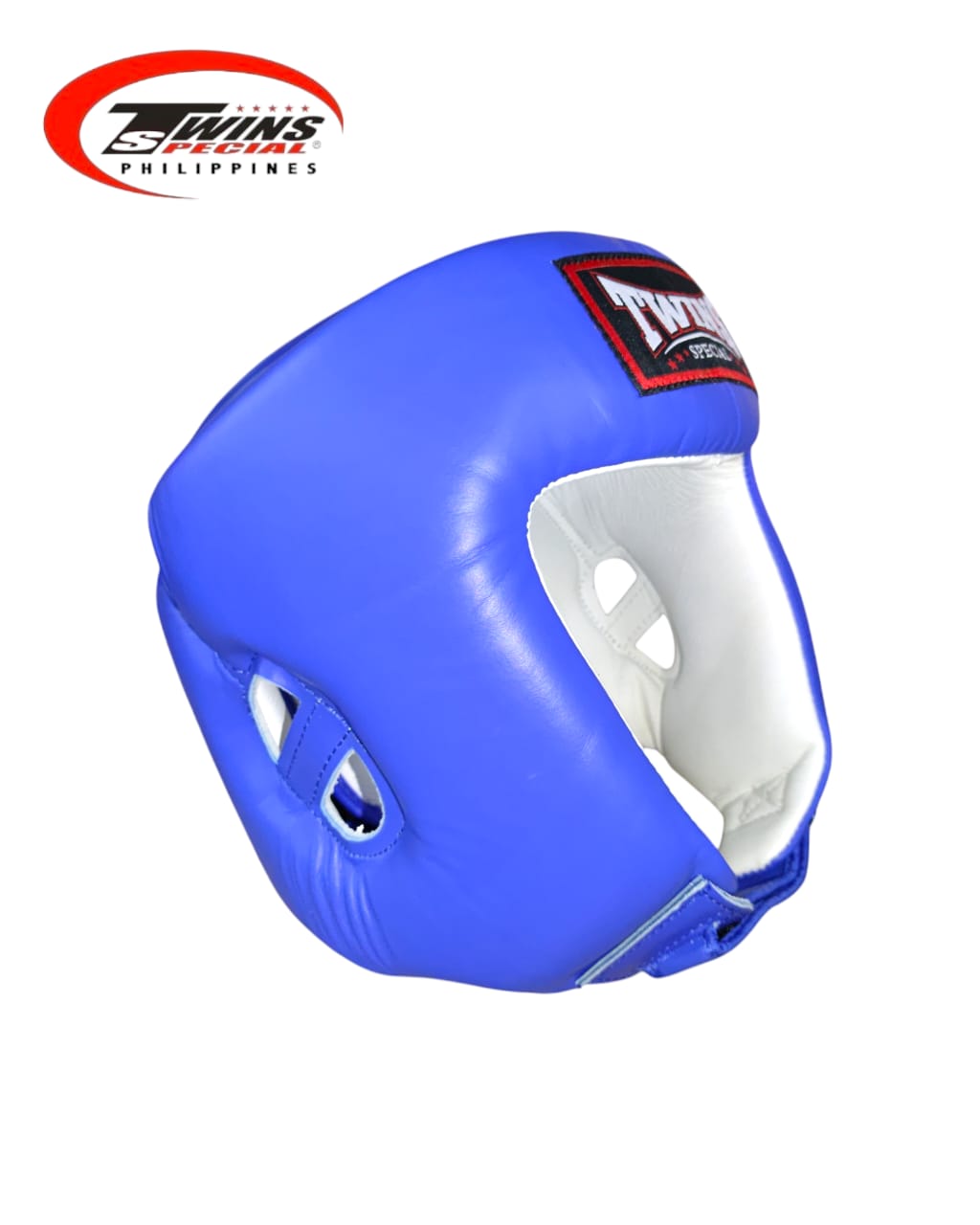 TWINS SPECIAL HGL4 Amateur Open - faced Olympic style Competition Headgear [Blue]