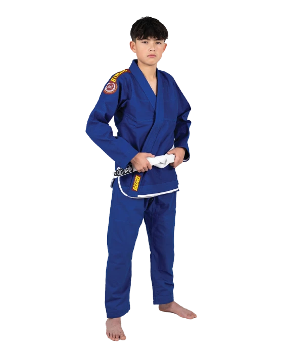SCRAMBLE "KIDS" ATHLITE V6 BJJ GI [BLUE]