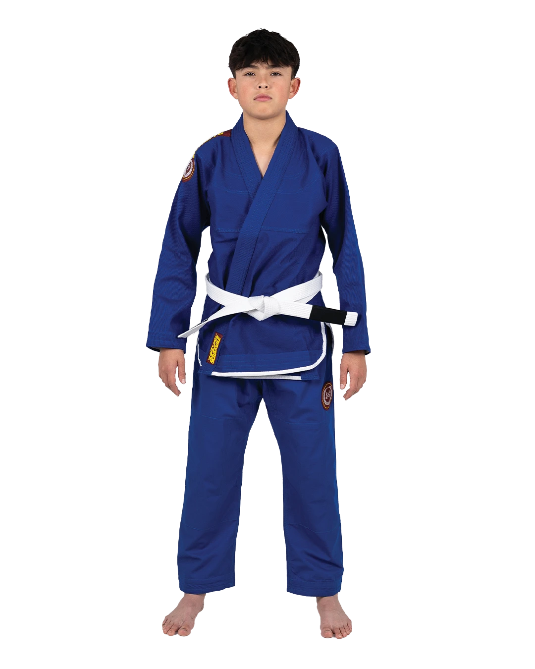 SCRAMBLE "KIDS" ATHLITE V6 BJJ GI [BLUE]