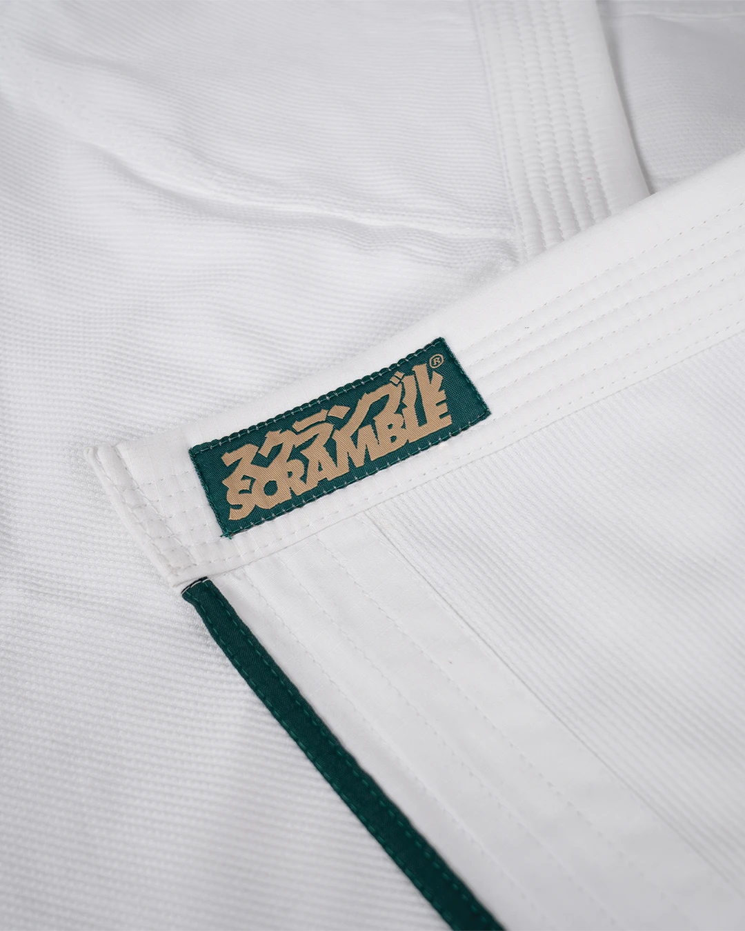 SCRAMBLE "KIDS" ATHLITE V6 BJJ GI [WHITE]