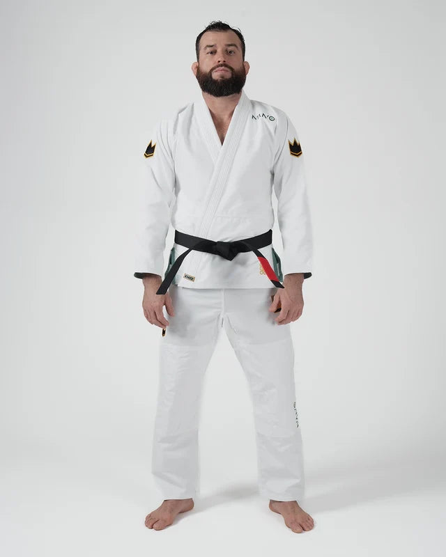 Kingz Nano 3.0 Terra Limited Edition Men's BJJ Gi (WHITE)