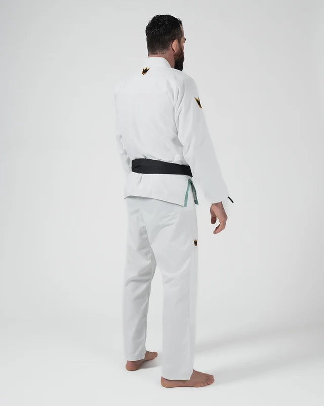 Kingz Nano 3.0 Terra Limited Edition Men's BJJ Gi (WHITE)
