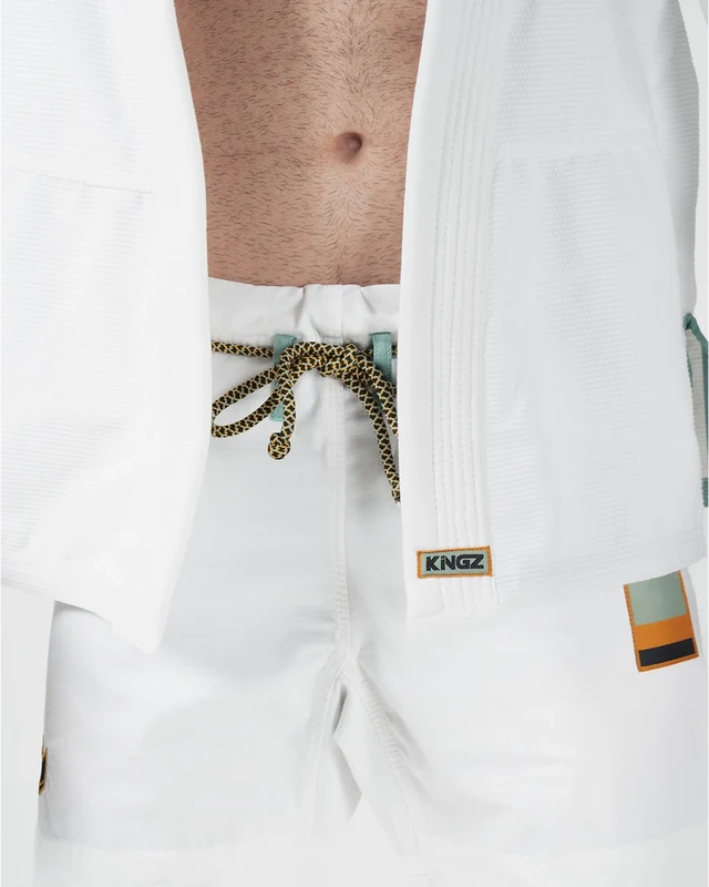 Kingz Nano 3.0 Terra Limited Edition Men's BJJ Gi (WHITE)