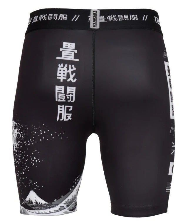 TATAMI KANAGAWA VALE TUDO SHORTS - BLACK