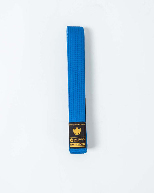 KINGZ Gold Label V2 Jiu Jitsu Belts - Blue