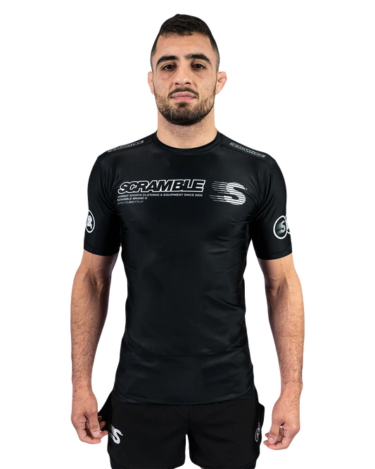 SCRAMBLE  Mirai Rashguard – Black