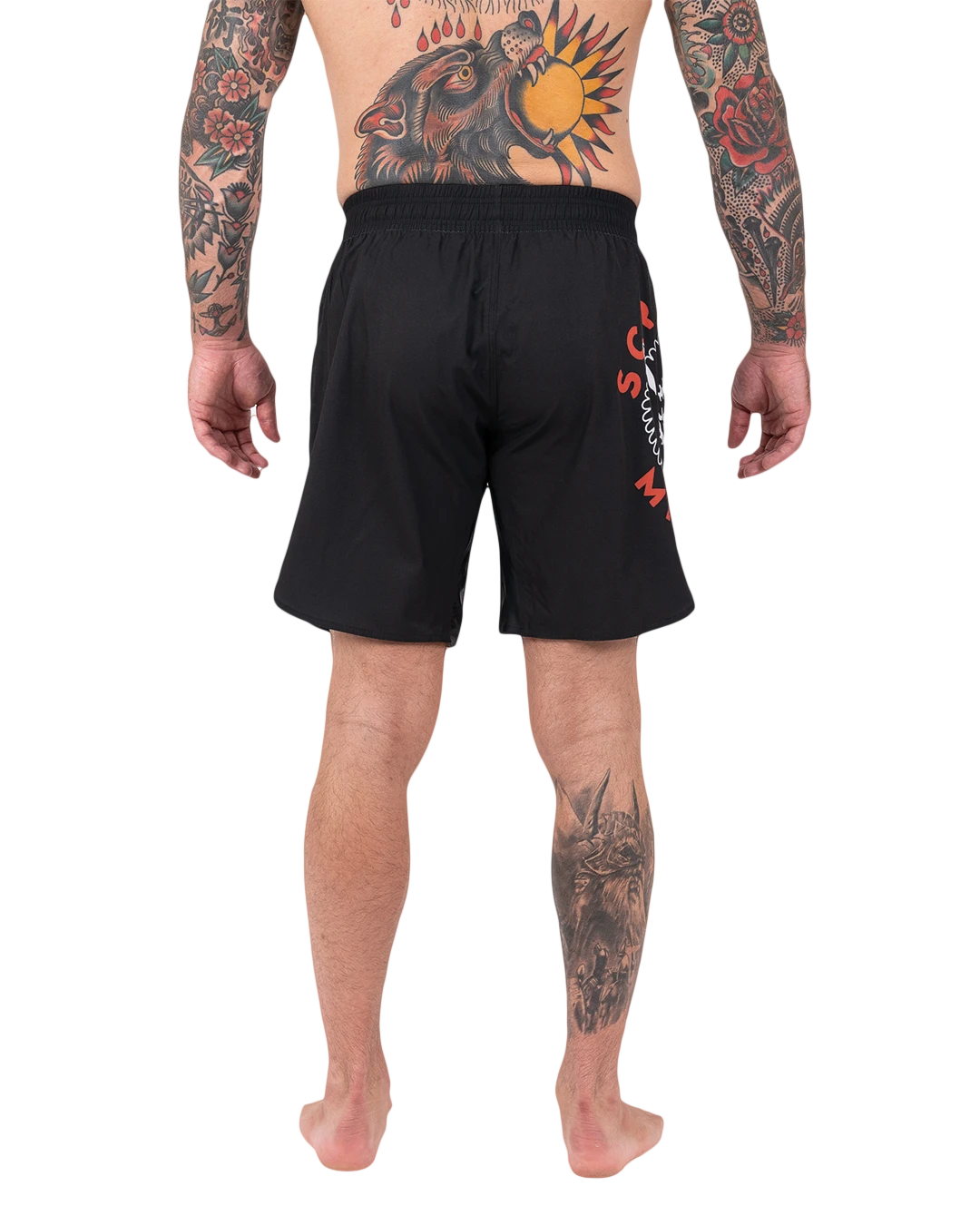 SCRAMBLE Okami Shorts Black