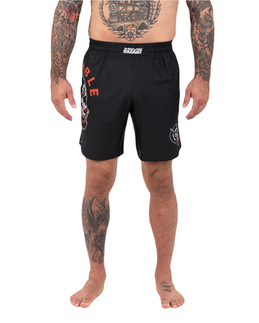 SCRAMBLE Okami Shorts Black