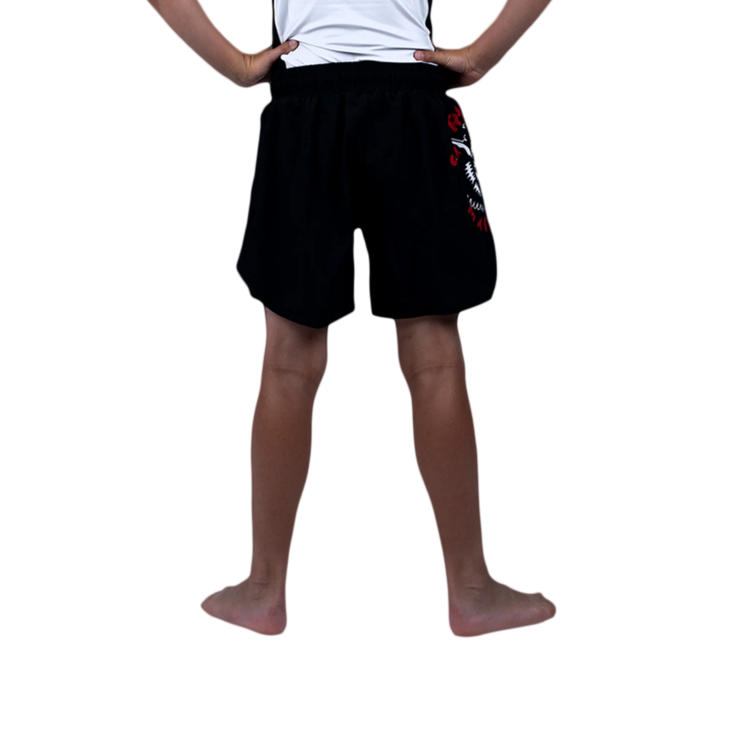 SCRAMBLE Okami Shorts "KIDS" – Black