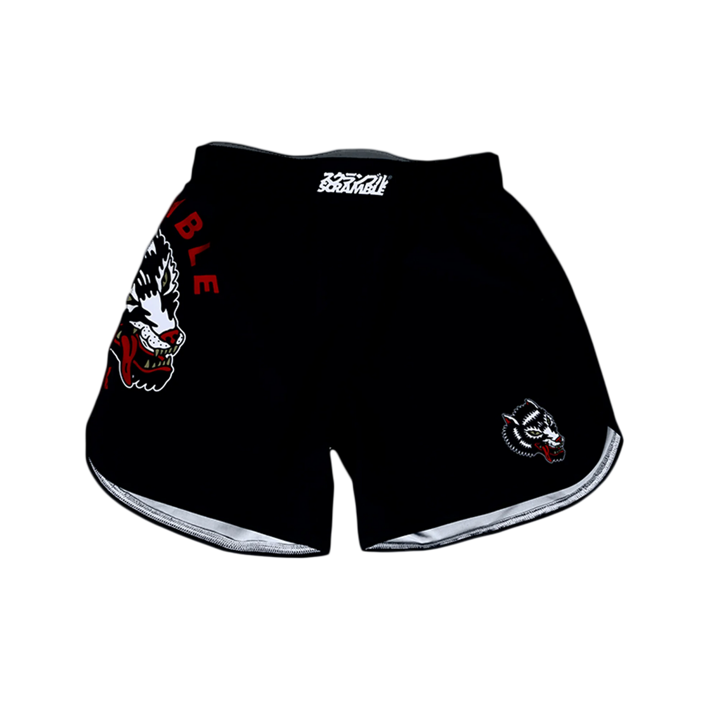 SCRAMBLE Okami Shorts "KIDS" – Black